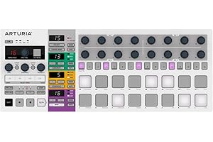 Arturia Beatstep Pro USB/MIDI/CV Controller & Sequencer mit 16 Projekten Kapazität