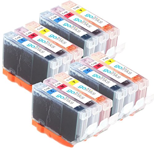 4 Go Inks C/M/Y Ensemble de 3 Cartouches d'encre � remplacer Canon CLI-8 Compatible/non-OEM pour PIXMA Imprimantes (12 Encres)