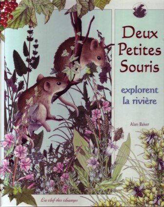 Deux petites souris explorent la rivière