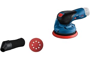Professional 12V System sladdlös excenterslip GEX 12V-125 (inkl. sliprondell (125 mm), 1 x slippapper, dammpåse, utan batteri och laddare, i kartong)