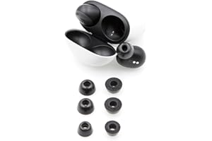 HSUPEZ Zestaw 3 par końcówek z pianki z pamięcią kształtu, kompatybilne z Pixel Buds Pro, antypoślizgowe podkładki zastępcze S/M/L, słuchawki Bluetooth do codziennej wymiany słuchawek