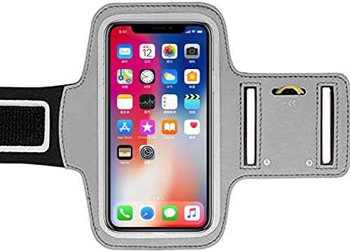 IQCASES iPhone X Super Silicone Soft Armband Exercise Jogging Gym Cover