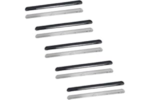 VIRTUAL PLASTICS Premium Trickle Vent - Slot Frame Vent for uPVC Window Anthracite Grey External/White Internal - 400mm Width - 5 Pack