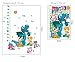 ufengke® Cartoon Animals Dinosaur Height Chart Decals(70cm-180cm), Children's Room Nursery Removable Wall Stickers Murals