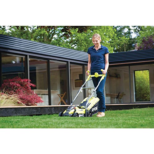 Ryobi RLM18X33HLT18 Akku-Rasenmäher Set inkl. 18V 4.0Ah Akku und Ladegerät und Trimmer - 7