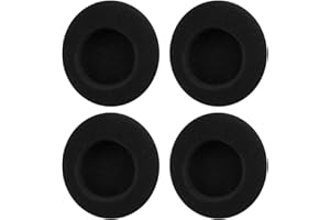 Thyonta 4PCS Headphone Foam Cover Breathable and Comfortable Imported Thickened 5cm Headset Protective Cover for Headphone Sponge Cover Replacement