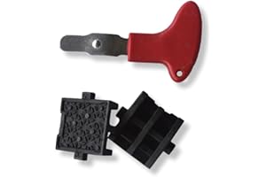 WOHS Juego de Tapones Delanteros y Herramienta para Zapatillas con Dos Ruedas.