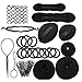 Produktbild LCNSW Haare Frisuren Set,Frisurenhilfe Set Haar Styling Zubehör Pads Haarnadeln Clip-Pads Haar Styling Werkze Dame Frisurenhilfe Füllstoff Haar Clip-Pads Haar Frisur Klammer Haar Styling Werkzeug Set