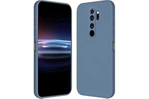 RankOne Etui do Redmi Note 8 Pro (6,53" cala), miękkie etui silikonowe TPU – lawendowe szare