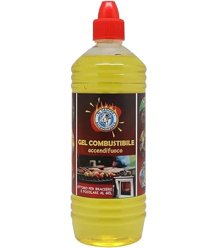 Diavolina Accendifuoco Biogel 750 Ml - Per Camini E Barbecue, Liquido Biologico - Foto 12