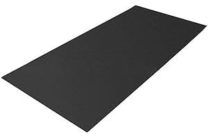 Sunnyushine Tapete para Correr 60x180cm, Tapete para Equipo Ejercicio, Tapete para Correr Resistente Al Desgaste Multifuncional, para Protección Pisos Y Alfombras