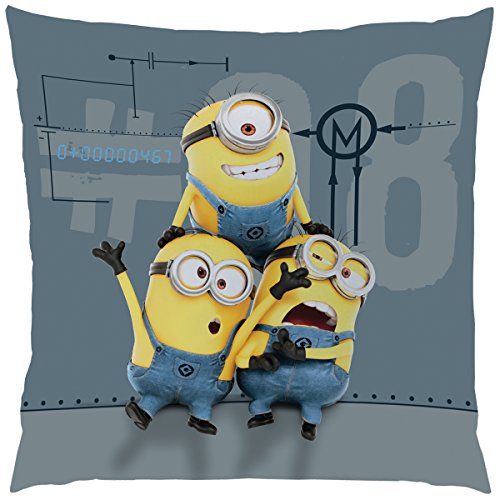 Minions 043734 Kissen Funny, Polyester, 40 x 40 cm
