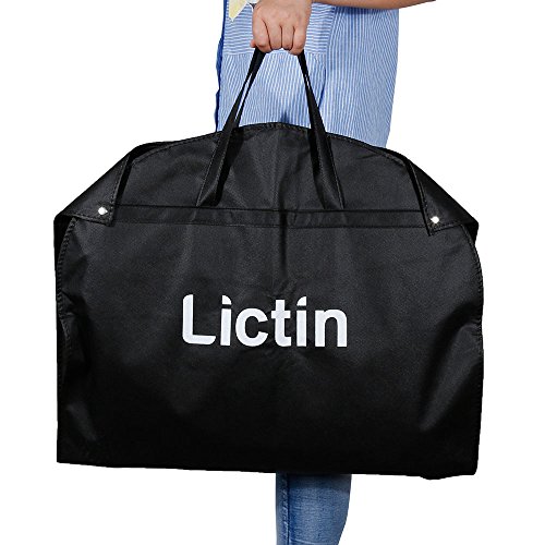 Lictin 3 Kleidersack Kleiderschutzhülle Kleiderhülle mit Tragegriffen Kleiderschutz Aufbewahrung und Schuhesack Schuhbeutel - 5