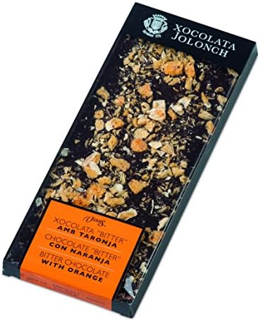 Jolonch Bitter Chocolate and Orange, 100 g