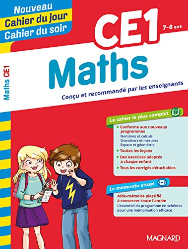 Télécharger Cahier du jour/Cahier du soir Maths CE1 Francais PDF
