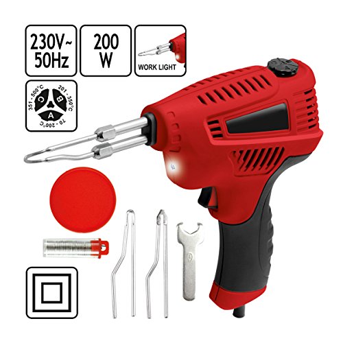 Lötpistole 200 W Lötkolben Löten mit Systemkoffer - 2