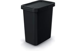 Sistema de reciclaje de 12L en color negro KEDEN