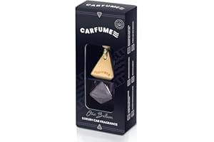 Carfume Original - One Million Scent Car Air Freshener - Perfume Inspired Car Fragrances - Car Air Fresheners to Eliminate Odours - Oil Scented Air Freshener for Enhanced Car Smell - Black Edition