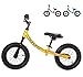 Produktbild Banana Bike GT - Laufrad für Kinder - 2, 3, 4 und 5 Jahre alt (Metallisches Gelb)