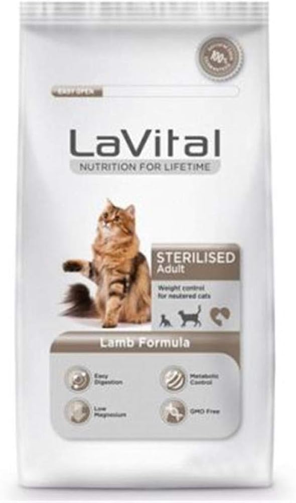 LaVital Kuzulu Kısırlaştırılmış Kedi Maması 12 kg