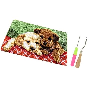 Perfk Knupfteppich Hund Diy Handwerk Knupfpackung Zum Selber