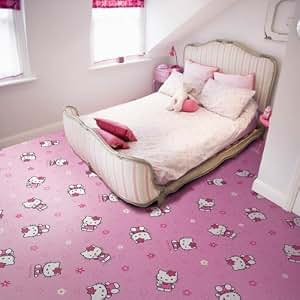 Kinder Teppichboden Sanrio Hello Kitty Rosa Auslegware Kinder