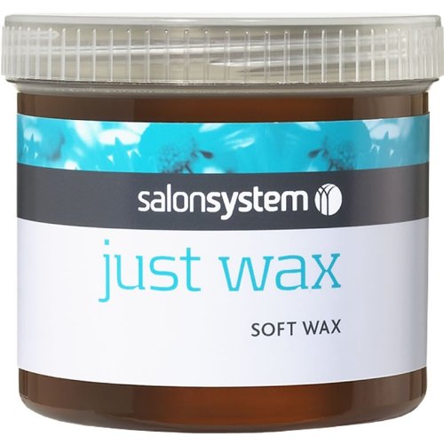 Salon System Just Wax Traditional High Performance Soft Wax for Sensitive Skin 450g
