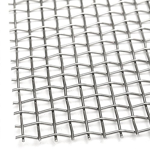 20 Mesh Edelstahl Gewebte Tuch Bildschirm Draht Filter Blatt Fliegengitter 150 X 300mm - 4