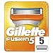 Produktbild Gillette Männer Fusion5 Rasierklingen, 1er Pack (1 x 5 Stück)