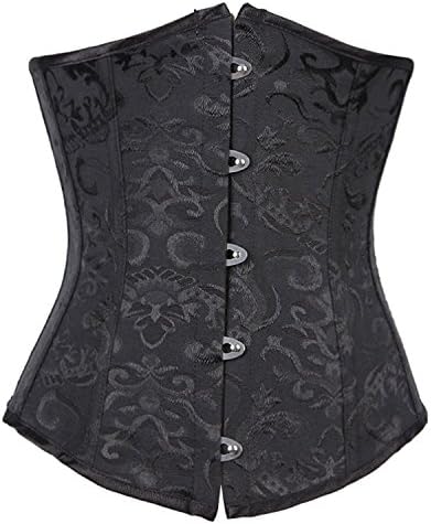HEYME Women's 24 Steel Boned Underbust Waist Training Corset