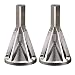 Produktbild leegoal Entgratwerkzeug Deburring Externes Fasenfräser Chamfer Tool Chamfer Remove Drill Bit für Außenfasen Schrauben (Silber)
