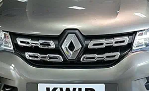 Parkren Front Grill Chrome for Renault KWID