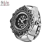 ZXLIFE Uhr Ring Festival Student Mini Ring Ring Uhr Wasserdicht Männer Und Frauen Uhr Ornamente,B