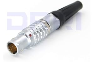 DRRI 0B FGG Ei, 2-polig, 3-polig, 4-polig, 5-polig, 6-polig, 7-polig, 9-polig, runder Stecker (6-polig, Stecker).