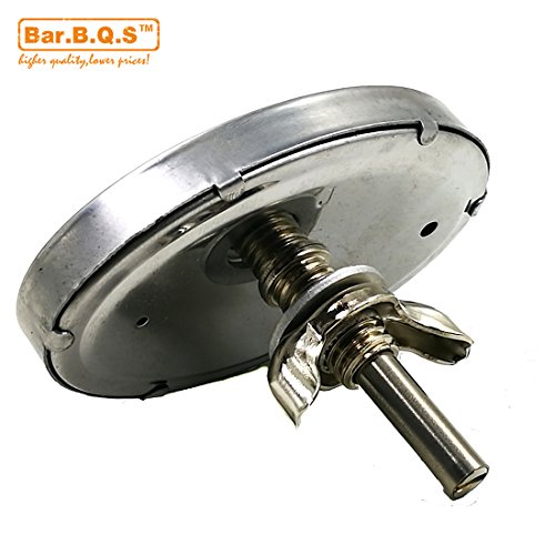 Bar.b.q.s 01T01 New BBQ Smoker Grill Temperaturanzeige Temp Barbecue Camp Camping Koch Indoor-Outdoor-Oval-Form Fleischthermometer - 2