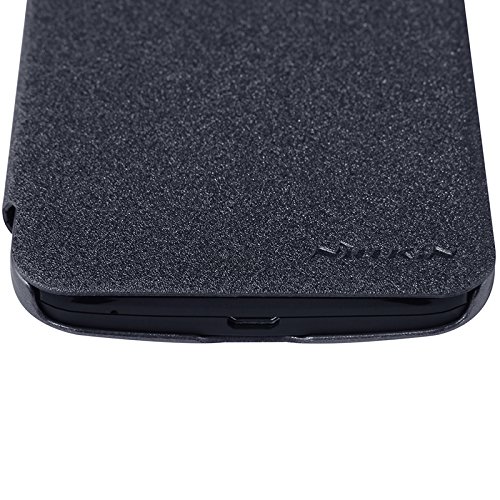 ASUS ZenFone 2 Laser ZE500KL 5 0-Inch Funda Case - IVSO Slim Armor Cover Funda Protectora para ASUS ZenFone 2 Laser ZE500KL Smartphone  Slim Book Series - Negro 