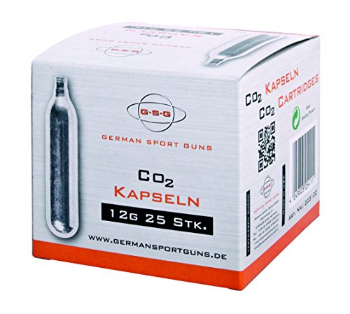 Preisvergleich Produktbild GSG CO2 Kapseln, 12g, 25 Stück, 203120