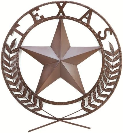 Gifts & Decor Texas Lone Star State Hanging Western Theme Wall Plaque