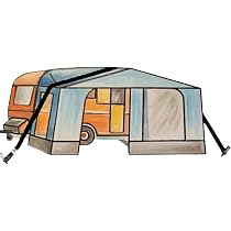 wohnmobil markise sturm Sturmband XL für Markisen und Vorzelte, Wind/Sturm -Sicherung 2X Hering & Spannfeder für Zelt Zelte Vorzelt Pavillon Wohnwagen Camping Zubehör Dachhalteband Spanngurt + TMV24-Chip Auto & Motorrad Color:Green Set Toyota Prius Mystery B MMX