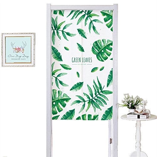 Ommda Modern Linen Doorway Curtain Noren Divider Doorway Curtain