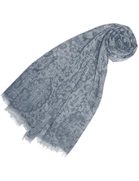 LORENZO CANA High End Luxus Pashmina Kaschmirschal 100% Kaschmir jacquard gewebt Paisley Muster Schal Schaltuch...