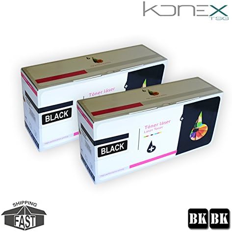 PACK 2 BLACK COMPATIBLE TONERS TYPE 2220D BK for GESTETNER 2212