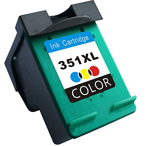 2TWO 350 351XL Remanufactured Druckerpatronen Ersatz für HP 350 351 XL CB336EE CB338EE f¨¹r HP Photosmart C4280 C4340 C4380 C4480 C4580 C5280 deskjet j4524 j4580 OfficeJet J6410 J5785 J6413 (Schwarz , Farbig) - 3