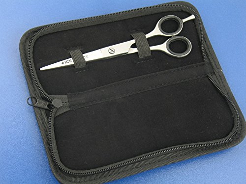 Premium Friseurschere Haarschere mit Mikroverzahnung InstrumenteNRW oder Solingen mit Aufbewahrungs-Etui (Nr.11 = 5 Zoll 2 x Mikroverzahnt) - 2