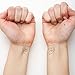 Tattify Sharable Heart Temporary Tattoo - Inseparable (Set of 2)