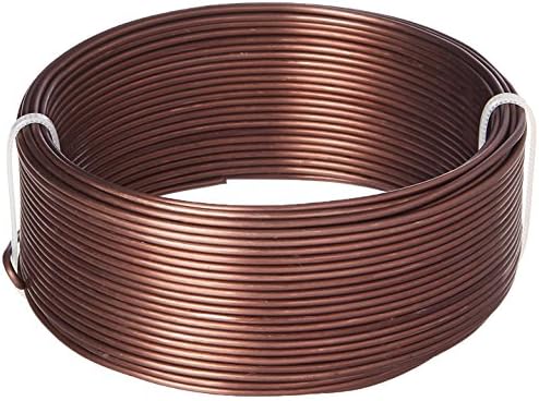 Copper Colored Aluminum Wire 1.5 mm in 100 Gram Roll by Dallas Bonsai