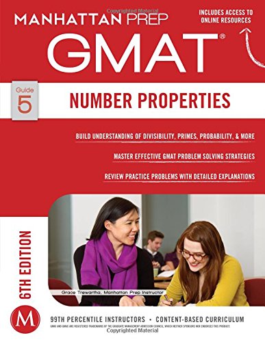 Livres Couvertures de GMAT Number Properties