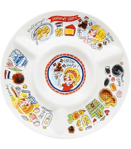 Blond Amsterdam "Eben Quatschen" Cake Standard - Teller 33 Cm, Buntes Design