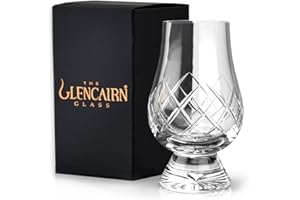 Glencairn - Vaso de whisky de cristal tallado en caja de regalo