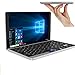 Produktbild GPD Pocket Ultra Mobiler Mini PC Laptop 7 Zoll Touchscreen Aluminium Gehäuse Arbeiten/Spielen/Videos Schauen Windows 10 System CPU Intel Z8750 2,56 Ghz 8 GB/128 GB (Silber)